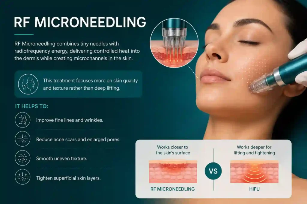 What Does RF Microneedling Do That HIFU Alone Cannot Pollokshields